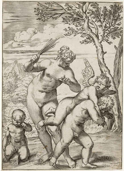 File:Agostino Carracci - Venus punindo Eros.jpg