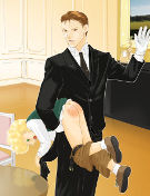 Butler and young master