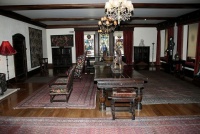 Reconstructed drawing room of Sir William Burrell; part of the Burrell Collection in Glasgow, Scotland