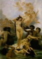 The Birth of Venus - 1879 (90 Kb); Oil on canvas, 300 x 218 cm; Musee d'Orsay, Paris -