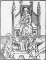 Es tu scholaris (woodcut, 1496).