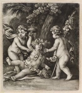 Putti with grapes [Note 1]