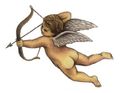 Cupid, after a painting by Raphael.