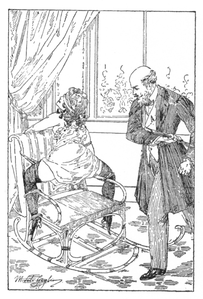 M/F illustration for the novel La Pensionnat du Fouet (1909).