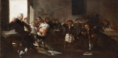 Francisco de Goya y Lucientes Escena de escuela.jpg
