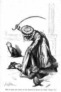 Illustration from Un bon petit diable (F/m, probably from 1865)