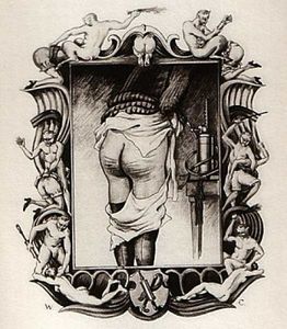 Title illustration for the novel Sous la tutelle by René-Michel Desergy (1932).