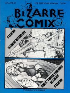Bizarre Comix # 23 Madame Discipline; Girls' Figure Training Academy