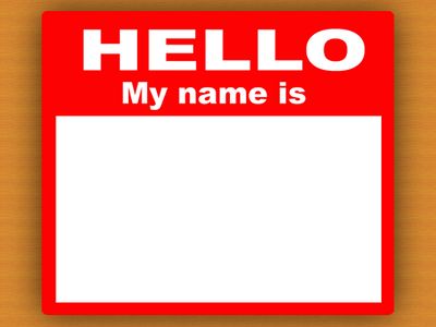 name
