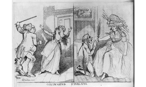 Contrasted Husbands, 1795.