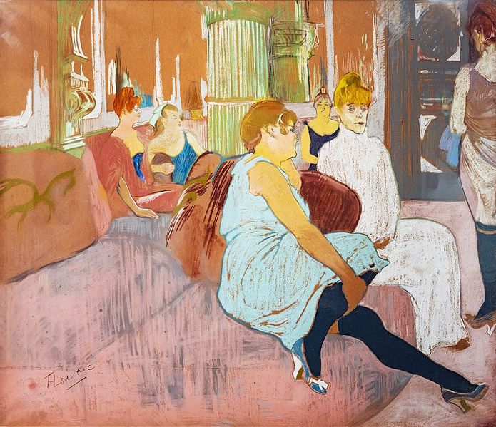File:(Albi) Au Salon de la rue des Moulins - Henri de Toulouse-Lautrec 1894 MTL.inv181.jpg
