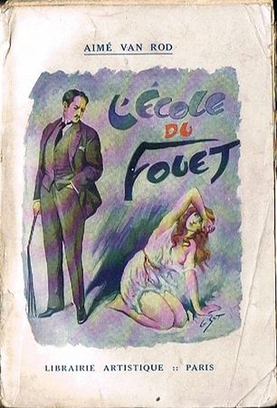 Title page of L'École du Fouet, 1920 edition (Georges Topfer).