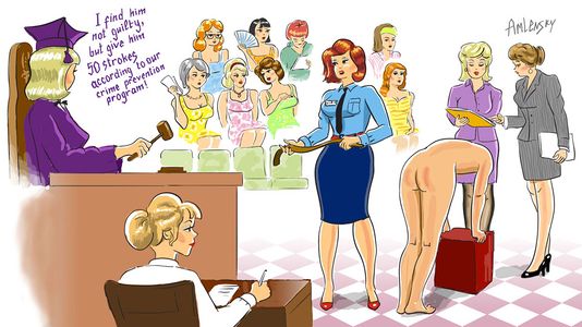 Spanking in the courtroom (2022)