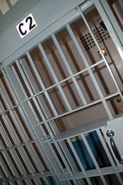 A modern jail cell
