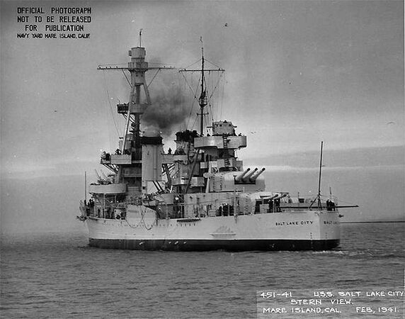 USS Salt Lake City CA-25