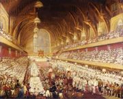 Coronation banquet of George IV of the United Kingdom in Westminster Hall (1821)