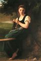 The Knitting Girl - 1869 (30 Kb)