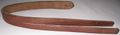 A tawse like this requires thick leather such as the one also used in drive belts.