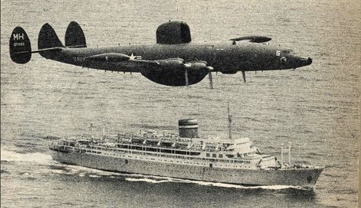 US Navy "Hurricane Hunter" fly over