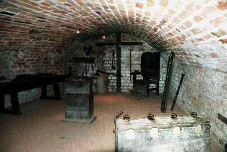 Torture chamber in Penzlin castle, Germany.