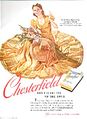 Ad for Chesterfield Cigarettes