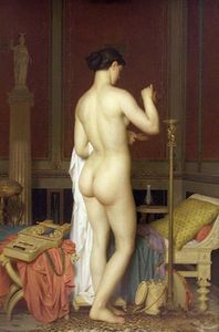 Le coucher de Sappho by Charles Gleyre (1867).