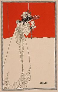 "Isolde", illustration in Pan magazine