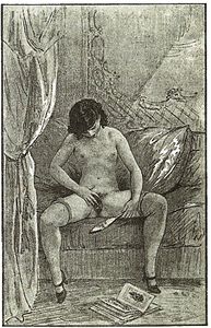Illustration by Paul-Émile Bécat for the novel L'Initiation by Héléna Varley (1938).