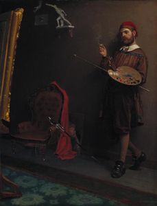 The Painter c1880